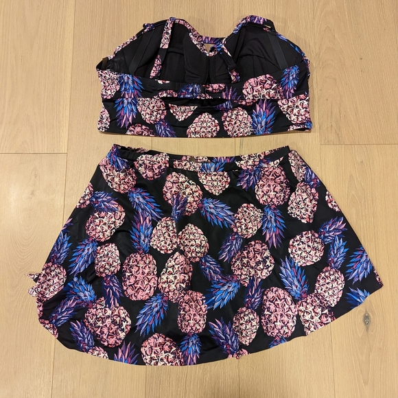 Tropical Two-Piece Swimsuit - Picture 2 of 13